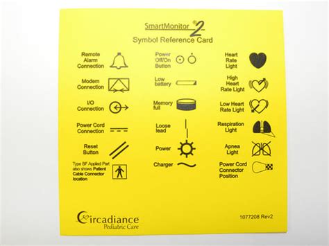 smart monitor 2 symbol reference card|Babies have a language .